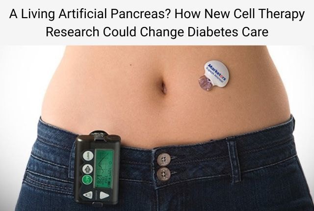 A Living Artificial Pancreas? How New Cell Therapy Could Change Diabetes Care