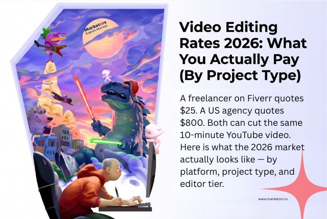 Video Editing Rates 2026: What You Actually Pay (By Project Type)